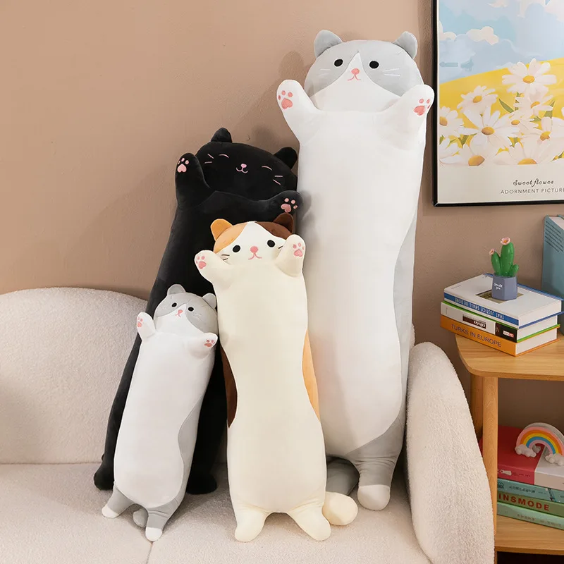 110cm Kawaii Cute and Soft Lon - Bolster Pillow Long 评论和价格