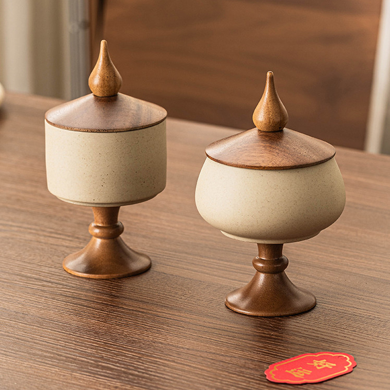 Retro Rough Pottery Storage Ta - Xt Home Textiles 评论和价格