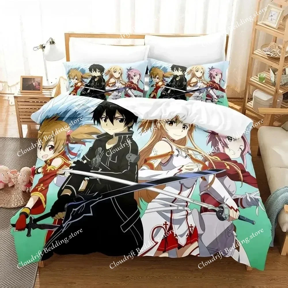 Anime Sword Art Online Bedding - Home Textiles Online 评论和价格