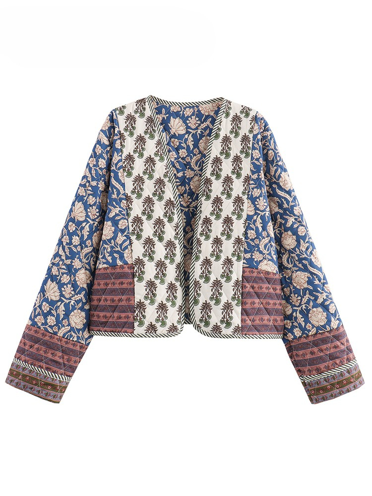 Vintage Women's Print Patchwor - Quilt Cotton Summer 评论和价格