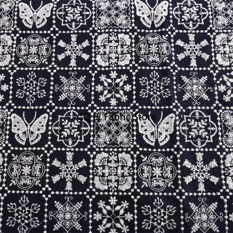 New Embroidered Cotton Hemp Fa - Home Textiles Discount 评论和价格