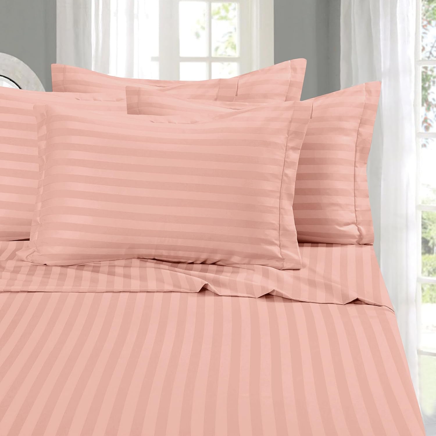6-Piece King Sheet Set - Deep  - Silk Sheet Set 评论和价格