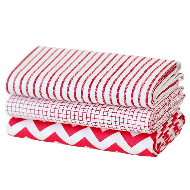160x50cm Red Strip Wave Twill  - Home Textiles Discount 评论和价格