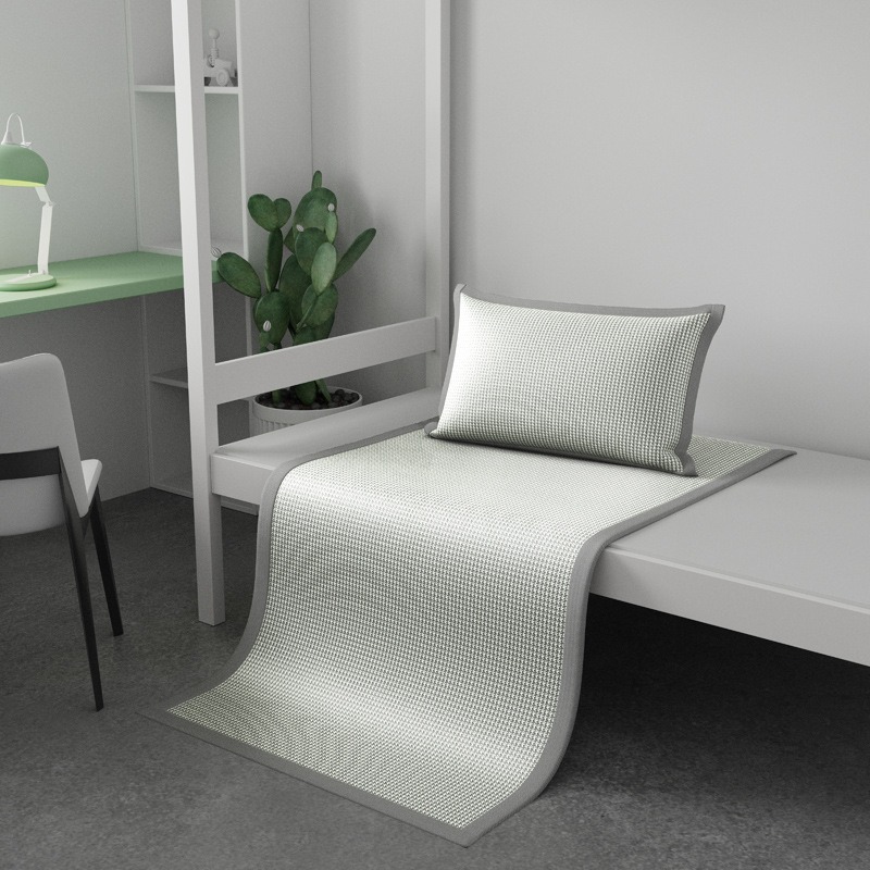 Summer Cooling Ice Silk Bed Sh - Silk Sheet Set 评论和价格