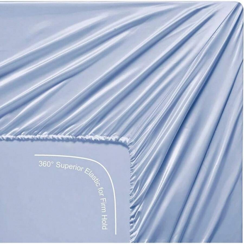 Silk Satin Sheets, Full Size B - Silk Sheet Set 评论和价格
